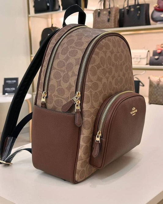 Coach Court Backpack Brown